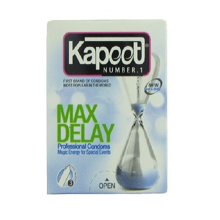 کاندوم تاخیری فوق العاده کاپوت بسته 3 عددی